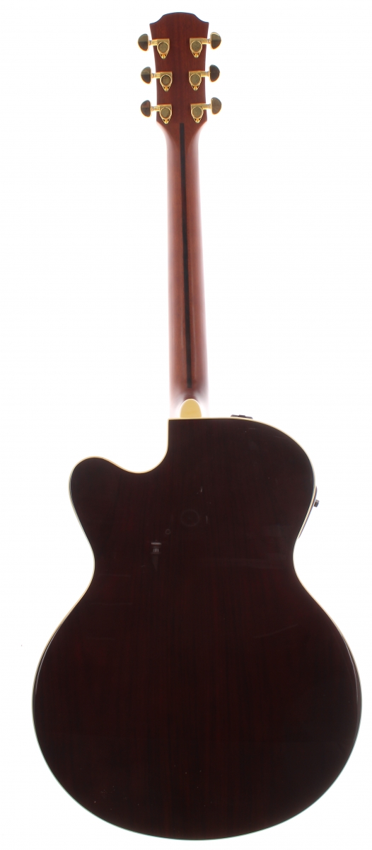 2005 Yamaha LJX6C electroacoustic guitar, made in Taiwan, ser. no. QLX2xxxx2