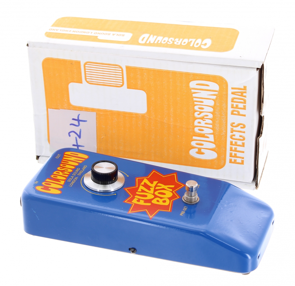 Gary Moore - Sola Sound Colorsound Fuzz Box guitar pedal, boxed ...