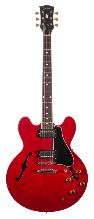 Lot Number 468. Tokai ES135 semi hollow body electric guitar, made in Japan, ser. no. 11xxx45. Auctioned at The Guitar Sale - Including The Pete Overend Watts & Huw Lloyd Langton Collections on 13th March 2019