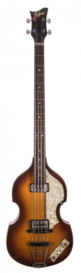 Lot Number 474. 1990s Hofner '60s reissue 500/1 violin bass guitar. Auctioned at The Guitar Sale - Including The Pete Overend Watts & Huw Lloyd Langton Collections on 13th March 2019