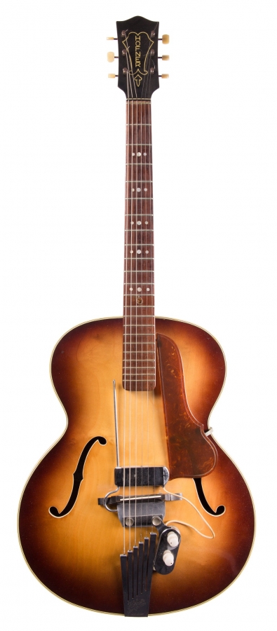 Lot Number 23. Hofner Senator hollow body guitar, made in Germany, circa 1958, ser. no. 3xx1. Auctioned at The Guitar Auction on 14th June 2018